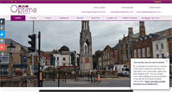 Desktop Screenshot of optimaproperty.com